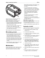 Preview for 16 page of Atlas Copco PP 100 Safety And Operating Instructions Manual