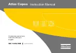 Atlas Copco QAC 1100 Sd Instruction Manual preview