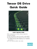 Preview for 1 page of Atlas Copco Tensor Quick Manual