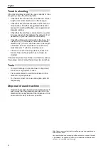 Preview for 6 page of Atlas Copco TEX 05 Operator Instructions Manual