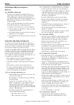 Preview for 41 page of Atlas Copco W2630 Safety Information Manual