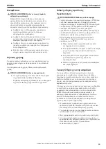 Preview for 49 page of Atlas Copco W2630 Safety Information Manual