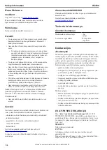 Preview for 104 page of Atlas Copco W2630 Safety Information Manual