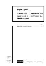 Preview for 1 page of Atlas Copco XA186 Dd Instruction Manual