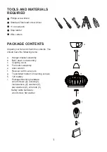 Предварительный просмотр 3 страницы Atlas fan company Dana Instructions Manual