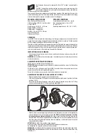 Preview for 2 page of Atlas Filtri FDM-2 Instructions For Installation, Use And Maintenance Manual