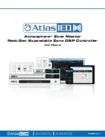 Preview for 1 page of Atlas IED Atmosphere Zone Master User Manual