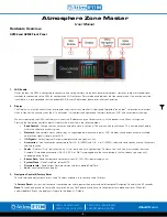 Preview for 8 page of Atlas IED Atmosphere Zone Master User Manual