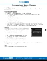 Preview for 10 page of Atlas IED Atmosphere Zone Master User Manual