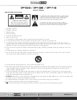 Preview for 3 page of Atlas IED IP100 Quick Start Manual