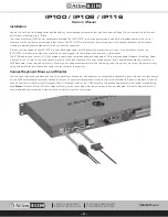 Preview for 8 page of Atlas IED IP100 Quick Start Manual