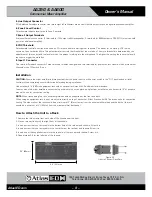 Preview for 20 page of Atlas IED SM42T-B Owner'S Manual