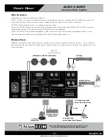 Preview for 23 page of Atlas IED SM42T-B Owner'S Manual