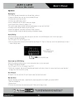 Preview for 24 page of Atlas IED SM42T-B Owner'S Manual