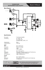 Preview for 10 page of Atlas IED TSD-PA122G Owner'S Manual