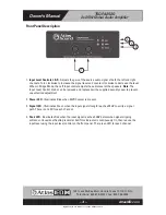 Preview for 3 page of Atlas IED TSD-PA252G Owner'S Manual