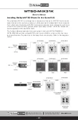 Preview for 22 page of Atlas IED WTSD-MIX31K Owner'S Manual