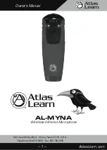 Preview for 1 page of Atlas Learn AL-MYNA Owner'S Manual