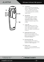 Preview for 8 page of Atlas Learn AL-MYNA Owner'S Manual