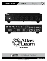 Atlas Learn AL2430 Owner'S Manual preview