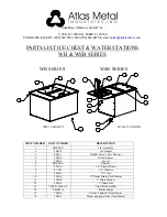 Atlas Metal WB SERIES Manual preview