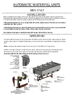 Preview for 8 page of Atlas Metal WIH 17-67 SERIES Service And Installation Manual