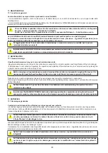 Preview for 40 page of ATLAS PLATINUM PTC 500 Use And Maintenance Instruction Manual