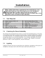 Предварительный просмотр 22 страницы ATLAS PLATINUM PVL14OF-EXT Installation & Operation Manual