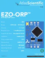 Preview for 1 page of Atlas Scientific EZO-ORP Manual