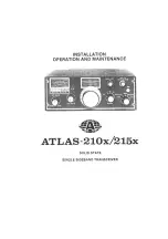 Atlas 210x Installation, Operation And Maintenance Manual preview