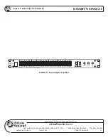 Atlas 31 Band Graphic Equalizer EQM131 Owner'S Manual preview