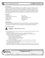 Preview for 4 page of Atlas 31 Band Graphic Equalizer EQM131 Owner'S Manual