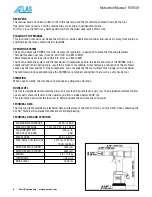 Предварительный просмотр 6 страницы Atlas 4143400-MT Operating Instructions Manual