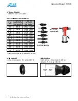 Предварительный просмотр 8 страницы Atlas 4143400-MT Operating Instructions Manual