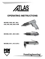 Atlas 800 Operating Instructions Manual preview