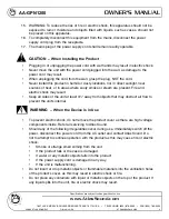 Preview for 4 page of Atlas AA-GPN1200 Owner'S Manual