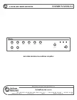 Preview for 1 page of Atlas AA120 Owner'S Manual