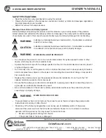 Preview for 4 page of Atlas AA120 Owner'S Manual