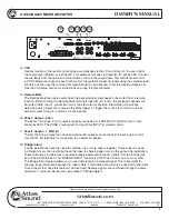 Preview for 9 page of Atlas AA120 Owner'S Manual