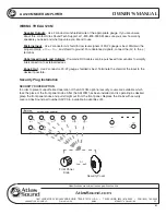 Preview for 21 page of Atlas AA120M Owner'S Manual