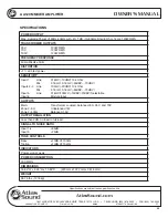 Preview for 25 page of Atlas AA120M Owner'S Manual