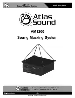 Atlas AM1200 Owner'S Manual preview