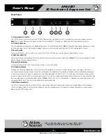 Preview for 7 page of Atlas AP-S20RT Owner'S Manual