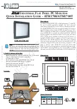 Atlas ATM1700 Quick Installation Manual preview