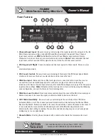 Preview for 6 page of Atlas F6-AMIX Owner'S Manual