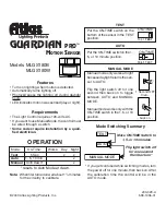 Atlas GUARDIAN PRO MLGS180B Manual preview