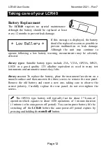 Preview for 12 page of Atlas LCR40 User Manual