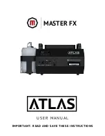 Atlas MASTER FX User Manual preview