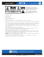 Preview for 3 page of Atlas MMK15-RM Owner'S Manual