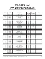 Preview for 45 page of Atlas PV-10HPX Installation & Operation Manual